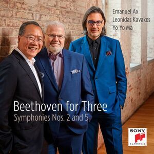 Yo-Yo Ma - Beethoven for Three: Symphonies Nos 2 & 5  CD